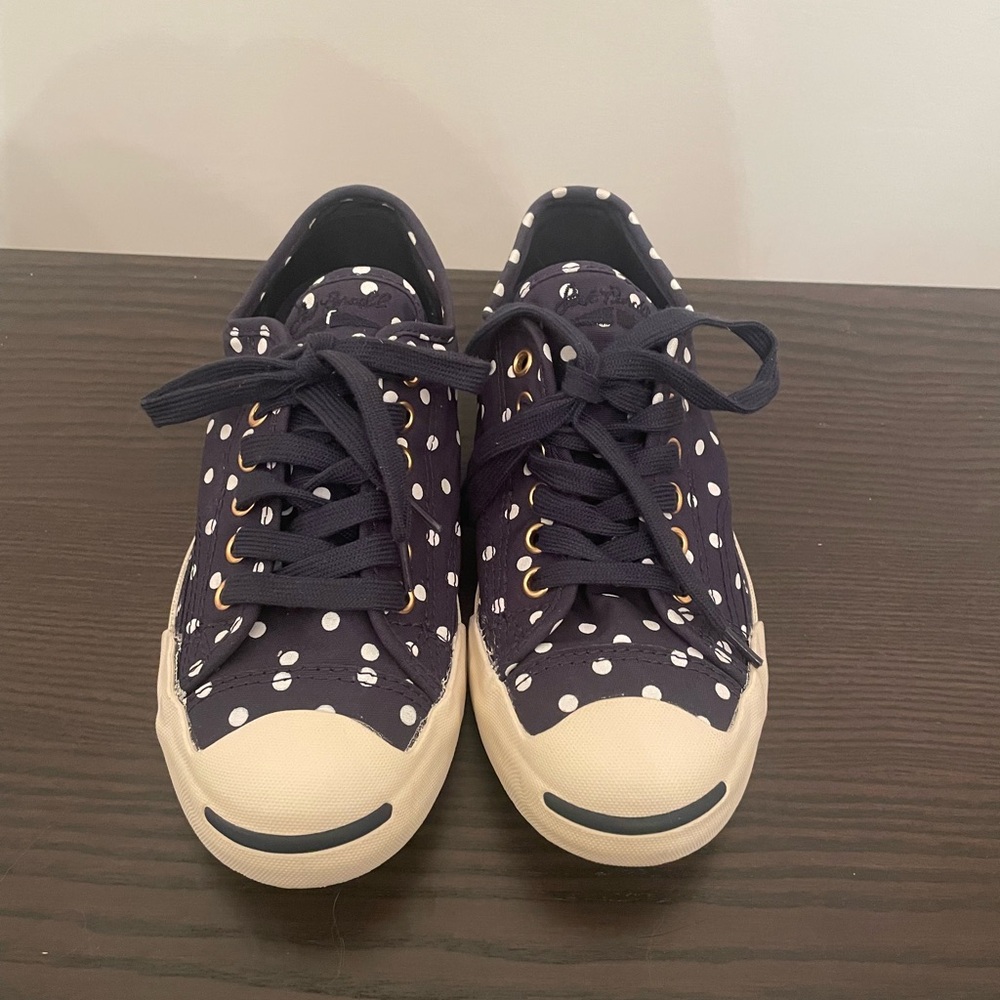 Converse Jack Purcell Canvas Polka Dot Sneakers